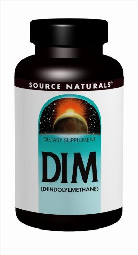 Source Naturals DIM Diindolylmethane 100mg with BioPerine Vitamin E   More   30 Tablets