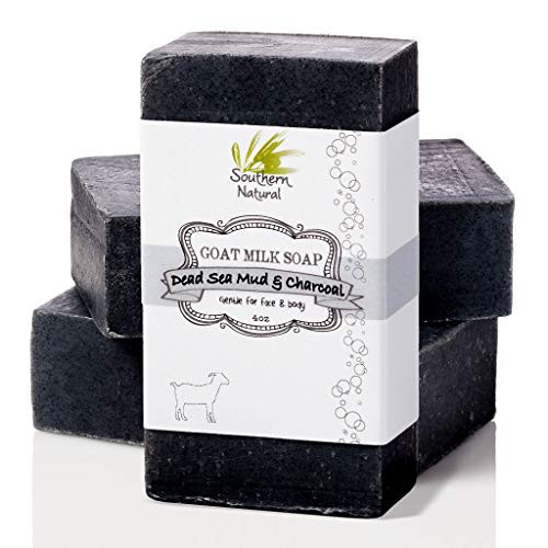 Activated Charcoal Soap Bar 3 PACK With Dead Sea Mud For Dry Sensitive Skin All Natural Face Soap Body Soap Made With Goat s Milk Peppermint Essential Oil For Men Women Teens 4 oz EACH Activated Charcoal Soap Bar 3 PACK With Dead Sea Mud For Dry Sensitive Skin All Natural Face Soap Body Soap Made With Goat s Milk Peppermint Essential Oil For Men Women Teens 4 oz EACH
