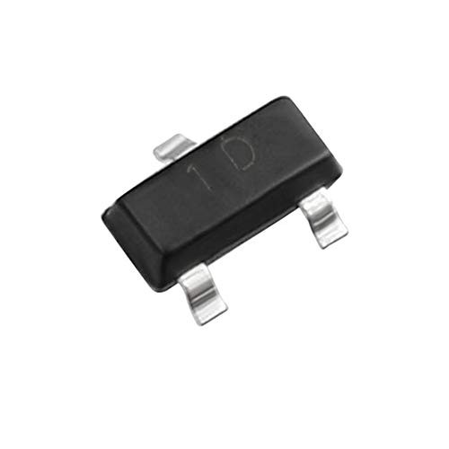 uxcell 50pcs A42 Transistor 1D NPN 300V 300mA 350mW Surface Mount SOT 23