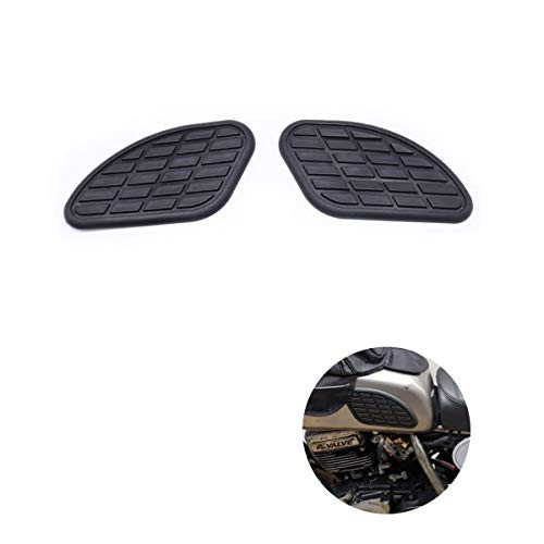 Motorcycle Fuel Tank Knee Pad Vintage Tank Side Panels Protector Stickers for Harley Honda Yamaha Cafe Racer