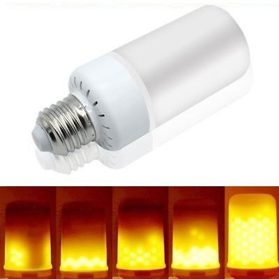 TheCoolCube LED E27 Flame Flickering Effect Fire Light Bulb Decorative Holiday