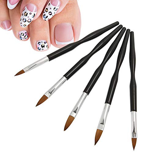 Nail Art Pen Manicure Pen 5pcs Nail Art Pen Brushes Nail Art Designing Painting Dotting Pen Detailing Pen Brushes Bundle Tool Kit Nail Art Design Dotting Carving Drawing Painting Pen Brush Salon