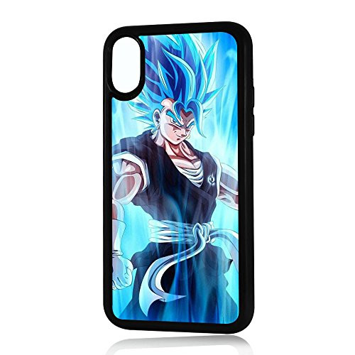 (for iPhone Xs MAX) Durable Protective Soft Back Case Phone Cover - HOT30007 Dragon Ball Goku