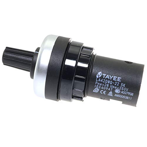 RLECS Potentiometer LA42DWQ 22 5K ohm Frequency Converter IP65 VSD VFD Resistance Variable Speed Drive Rotary Potentiometer 22 mm