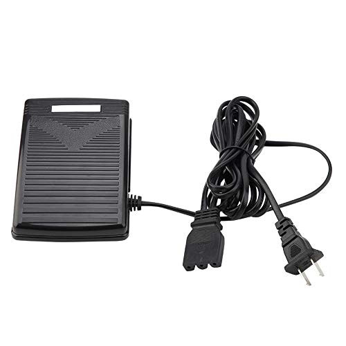 HEEPDD Foot Operated On Off Switch Foot Pedal Switch Woodworking and Sewing Machine Foot Pedal Control Switch US Plug 110V