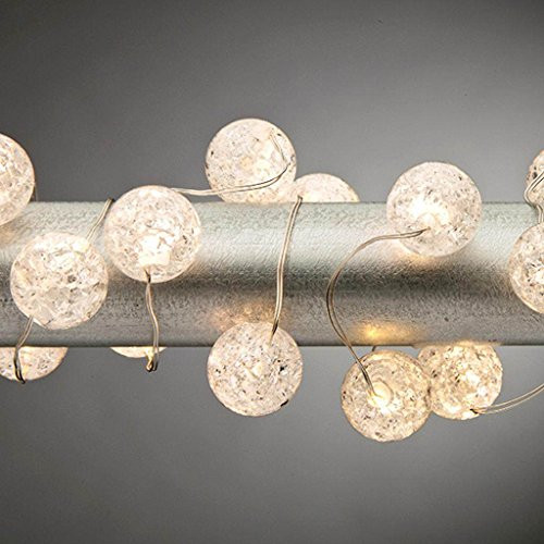 Everlasting Glow 93752 30L WW Micro LED String, 8.25" L x 8" W x 6" H, 6 Piece
