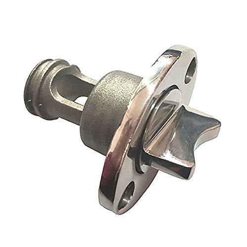 Boat Drain Plug Stainless Steel Oval Garboard for 1Hole 3 4hread