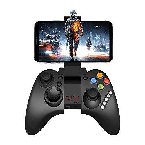 Mobile Game Controller Mutop PG 9021 Mobile Gaming Wireless Bluetooth Controller Gamepad Joystick Supports Android 32 Above PC System  PG 9021