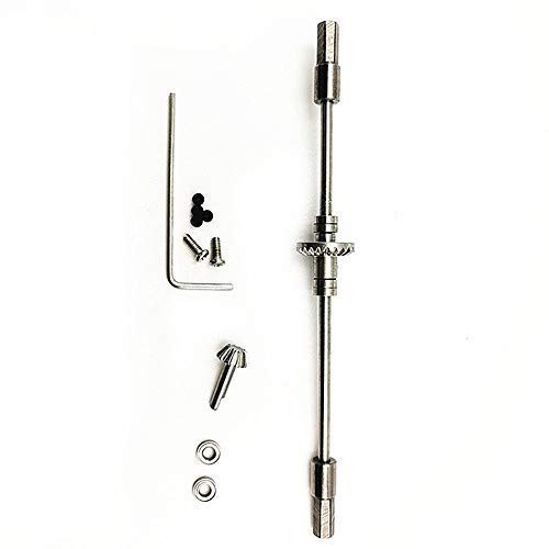 Car Metal Gear RC Metal Gear Metal Rear Axle 1 16 Gear Bridge Rear Roller Axle for RC Car Parts B14 B24 B16 C14 C24 B36