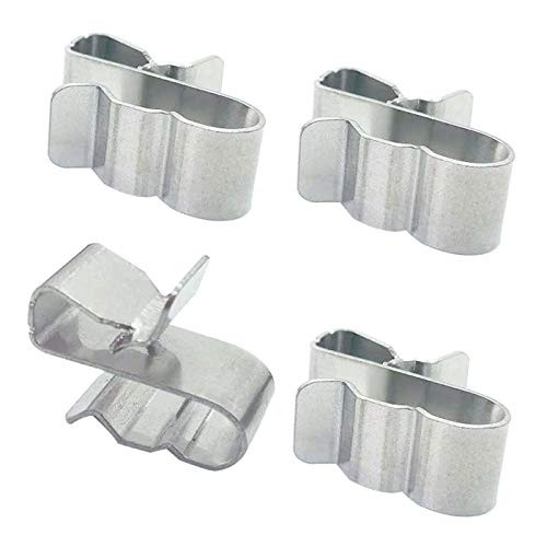 DaNaRaa 20mm Stainless Steel Sunrunner Cable Clips Trailer Frame Wire Clips  50 Pieces