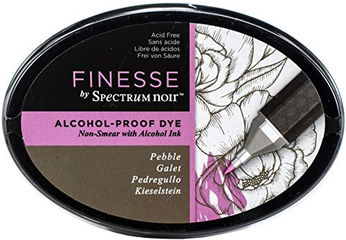 Spectrum Noir Finesse  Pebble  Alcohol Proof Ink Pad