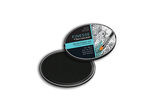 Spectrum Noir Finesse  Noir Black  Water Proof Ink Pad
