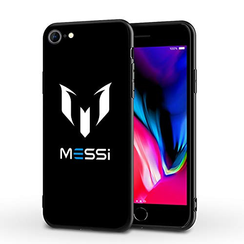 EMBCOD iPhone SE 2020 CaseiPhone 7 CaseiPhone 8 CaseSilicone Bumper Frame and PC Back Cover Cases for iPhone 7 8 SE2020 47   Messi Emblem