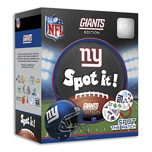 MasterPieces NFL Spot It  New York Giants Edition
