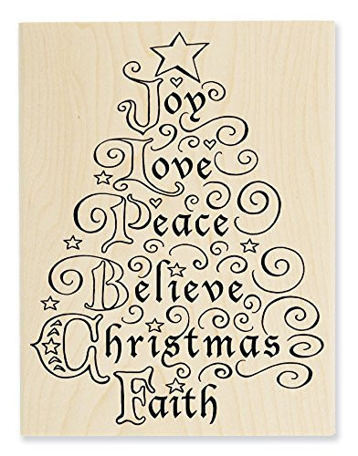 Stampendous Rubber Stamp Joy Tree  