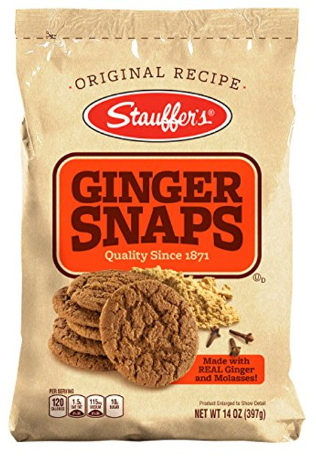 Stauffers Ginger Snaps Bag 14 Ounce Bags Pack of 6 Stauffers Ginger Snaps Bag 14 Ounce Bags Pack of 6