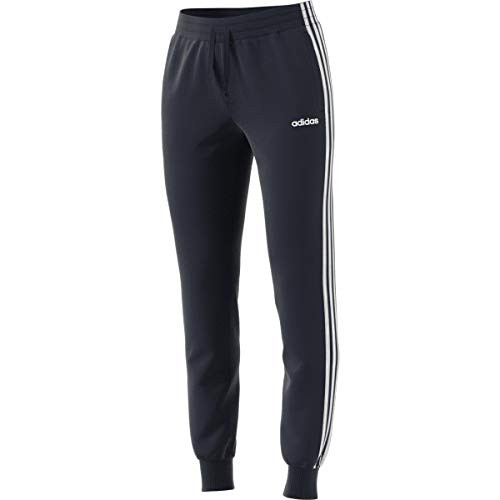 adidas Women s Essentials 3 Stripes Single Jersey Pant Legend Ink White 2XSA