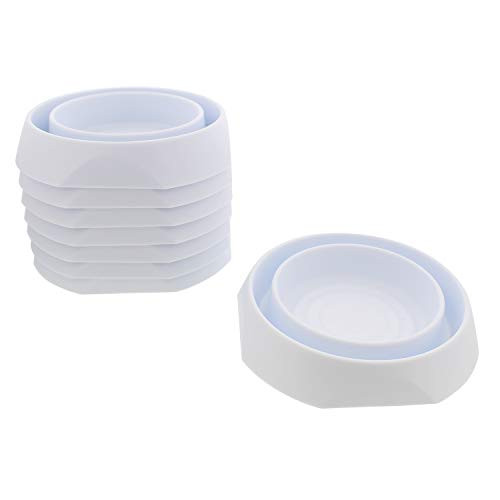 7Penn Bed Bug Interceptors Bed Bug Traps  Bed Bug Detector Bed Bug Control Bed Cups 8pk Round 6in x 1in in White