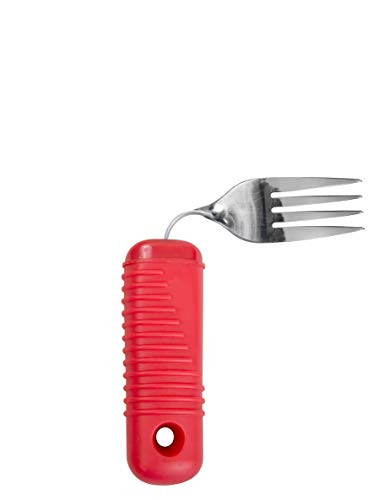Essential Medical Supply Power of Red Bendable Fork for Alzheimers and Dementia