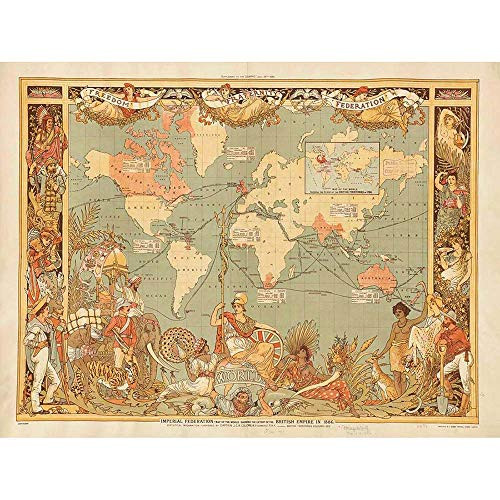 Wee Blue Coo Maps British Empire 1886 Imperial Illustrated People World Unframed Wall Art Print Poster Home Decor Premium Wee Blue Coo Maps British Empire 1886 Imperial Illustrated People World Unframed Wall Art Print Poster Home Decor Premium