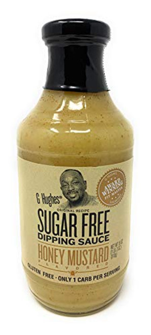 G Hughes Sugar Free Honey Mustard Dipping Sauce 18 oz Bottle G Hughes Sugar Free Honey Mustard Dipping Sauce 18 oz Bottle