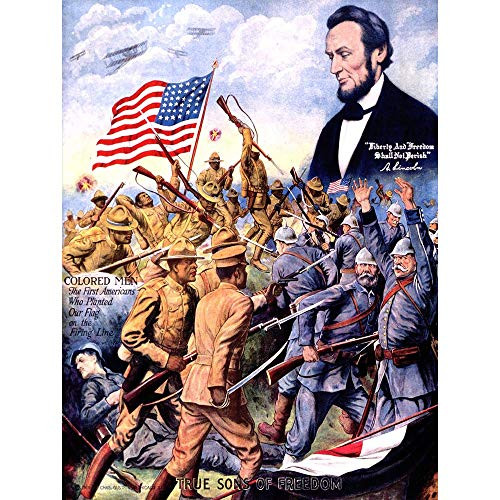 Wee Blue Coo Propaganda WWI Military African American Lincoln German Soldier War Unframed Wall Art Print Poster Home Decor Premium Wee Blue Coo Propaganda WWI Military African American Lincoln German Soldier War Unframed Wall Art Print Poster Home Decor Premium