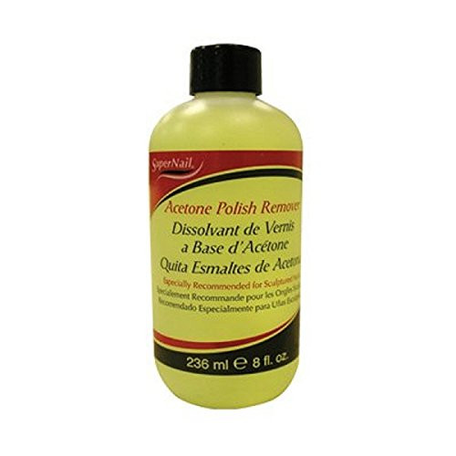 Super Nail Acetone Polish Remover 8 Ounce
