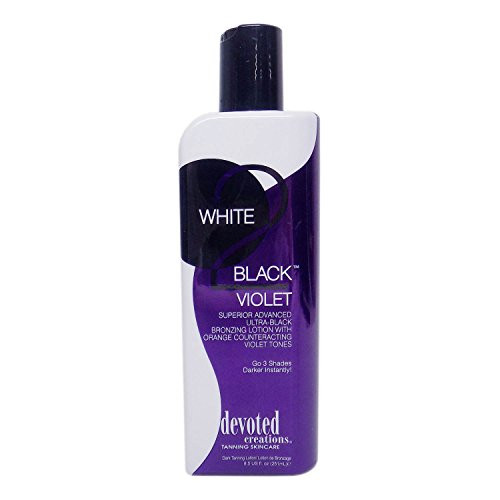 Devoted Creations WHITE 2 BLACK VIOLET Black Bronzer   85 oz