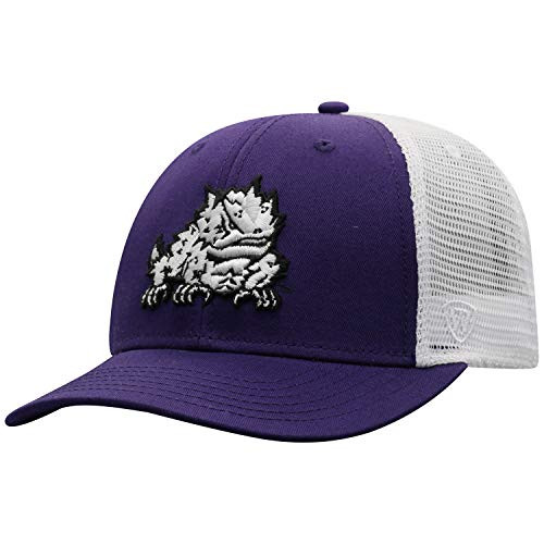 Top of the World Tcu Horned Frogs Men s Top of the World BB Trucker Hat Secondary Team Color Icon Adjustable Top of the World Tcu Horned Frogs Men s Top of the World BB Trucker Hat Secondary Team Color Icon Adjustable