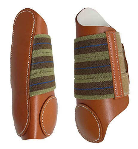 Horse Medium Horse Size Professional Leather Sports Medicine Splint Boots Amish Made USA Tack 4101