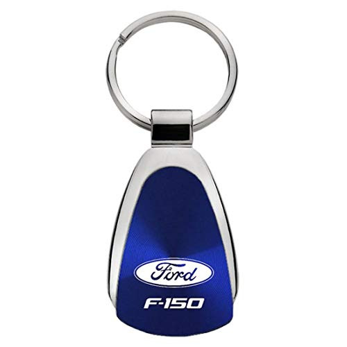 Au Tomotive Gold INC Teardrop Key Fob for Ford F 150 Blue   inKCBF15
