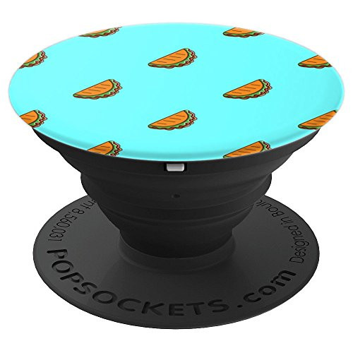 Taco   Tacos   Taco Lover   Food PopSockets Grip and Stand for Phones and Tablets