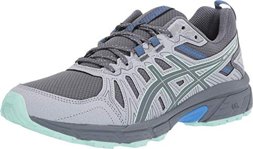 ASICS Women s Gel Venture 7 Trail Running Shoes 8M Sheet Rock ICE Mint