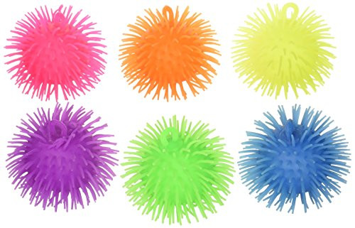 Rhode Island Novelty 4 Inch PUFFER BALL (12-Pack)