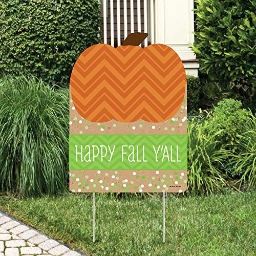 Big Dot of Happiness Pumpkin Patch Party Decorations Fall Halloween or Thanksgiving Welcome Yard Sign Big Dot of Happiness Pumpkin Patch Party Decorations Fall Halloween or Thanksgiving Welcome Yard Sign