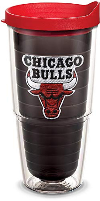 Tervis NBA Chicago Bulls Primary Logo Tumbler with Emblem and Red Lid 24oz Quartz Tervis NBA Chicago Bulls Primary Logo Tumbler with Emblem and Red Lid 24oz Quartz