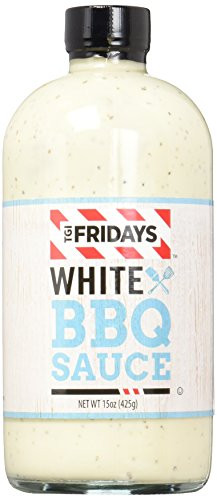 TGI FRIDAYS BBQ Sauce White 15 Ounce