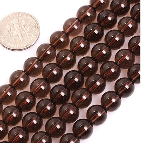 GEM inside Smoky Quartz Gemstone Loose Beads AAA Grade 8MM Natural Brown Crystal Energy Stone Power Beads for Jewelry Making 15 GEM inside Smoky Quartz Gemstone Loose Beads AAA Grade 8MM Natural Brown Crystal Energy Stone Power Beads for Jewelry Making 15