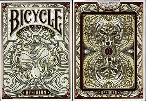 Ophidian Bicycle Playing Cards Poker Size Deck USPCC Custom Limited Edition