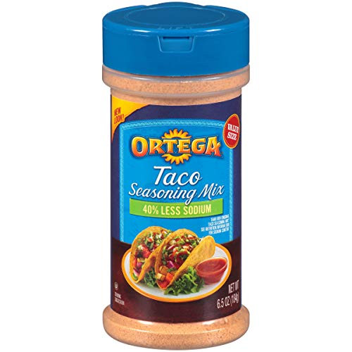 Ortega Seasoning Mix 40  Less Sodium Taco 65 Ounce