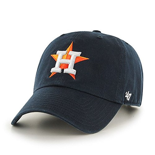 MLB Houston Astros 47 Brand Clean Up Adjustable Hat One Size MLB Houston Astros 47 Brand Clean Up Adjustable Hat One Size