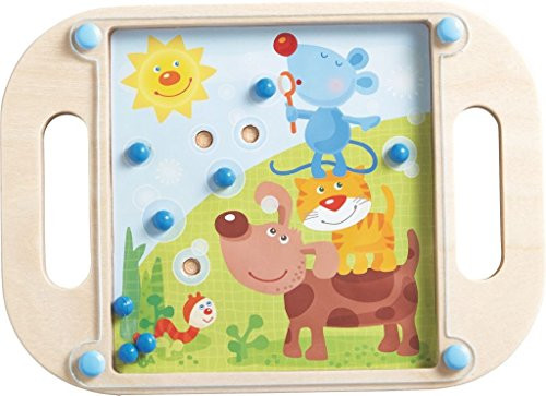 HABA Game of Skill Animal Pyramid Wooden Dexterity Game for Ages 2 and Up HABA Game of Skill Animal Pyramid Wooden Dexterity Game for Ages 2 and Up