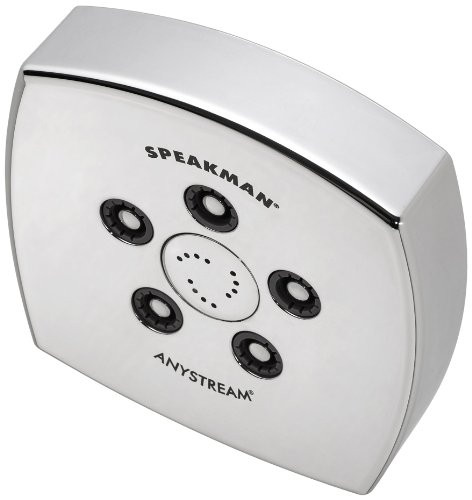 Speakman S 3023 E2 Tiber Anystream Adjustable 20 GPM Shower Head Polished Chrome