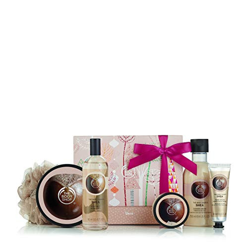 The Body Shop Shea Essential Collections Bath   Body Gift Set 5 piece