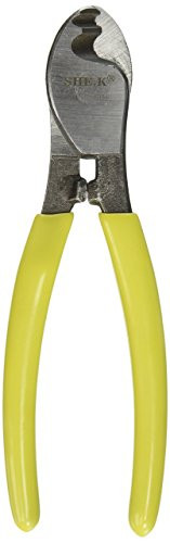 Uxcell Yellow Green Handle Wire Cable Cutting Plier Cutter Stripper
