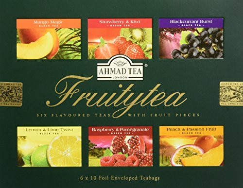 Ahmad Tea Fruity Tea Teabags, 60 Count