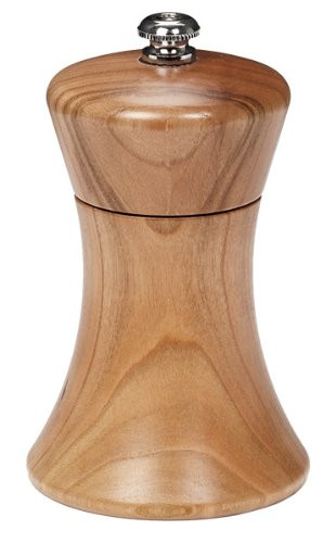 Fletchers  Mill Sierra Salt Mill Cherry   4 Inch Adjustable Coarseness Fine to Coarse MADE IN USA