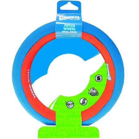 JW Pet Chuckit Fetch Wheel Toy for Dogs Small