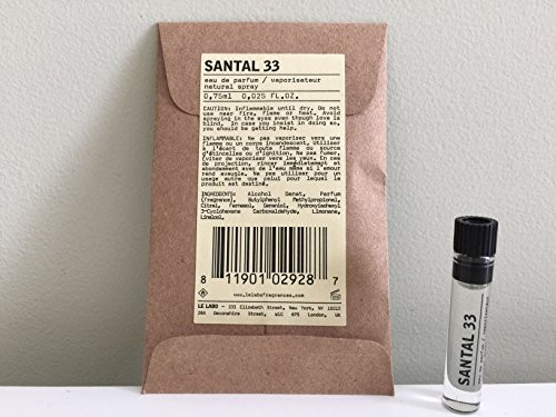 Le Labo  Santal 33  Eau de Parfum 0025 oz Sample