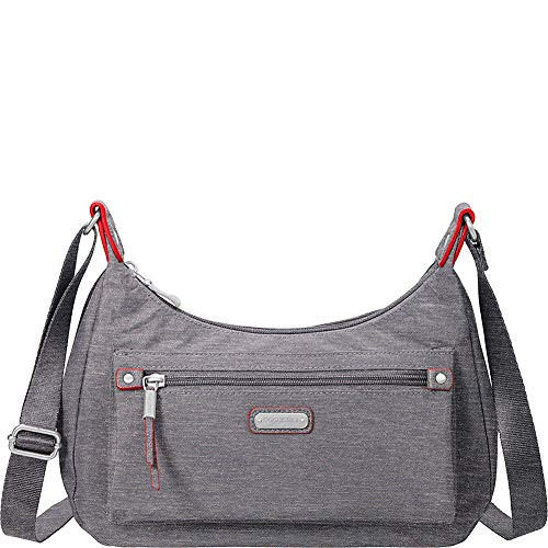 Baggallini Women s New Classic Out and About Bagg with RFID Phone Wristlet Stone One Size